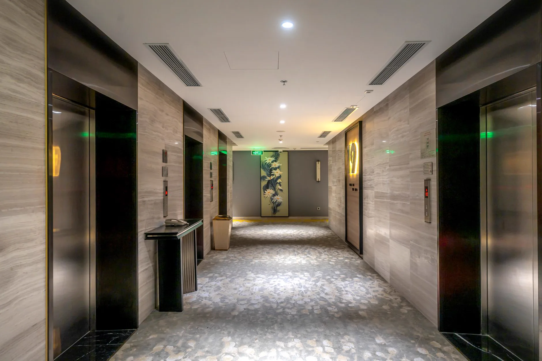 Moderne Hotellobby
